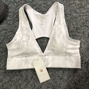 Buff bunny camo sports bra